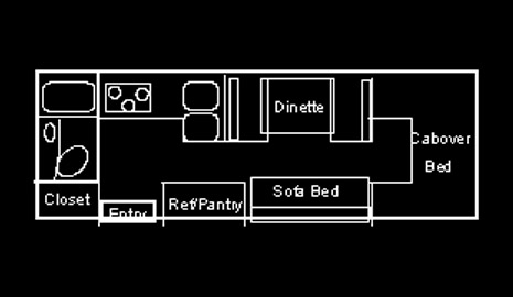 Typical 21' Floor Plan